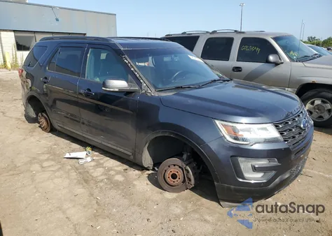 2017 Ford Explorer Xlt z USA, uszkodzony, nr VIN 1FM5K7DH6HGE36018